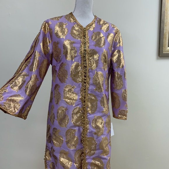 Vintage Jackets & Blazers - Vintage kimono hippie boho robe caftan